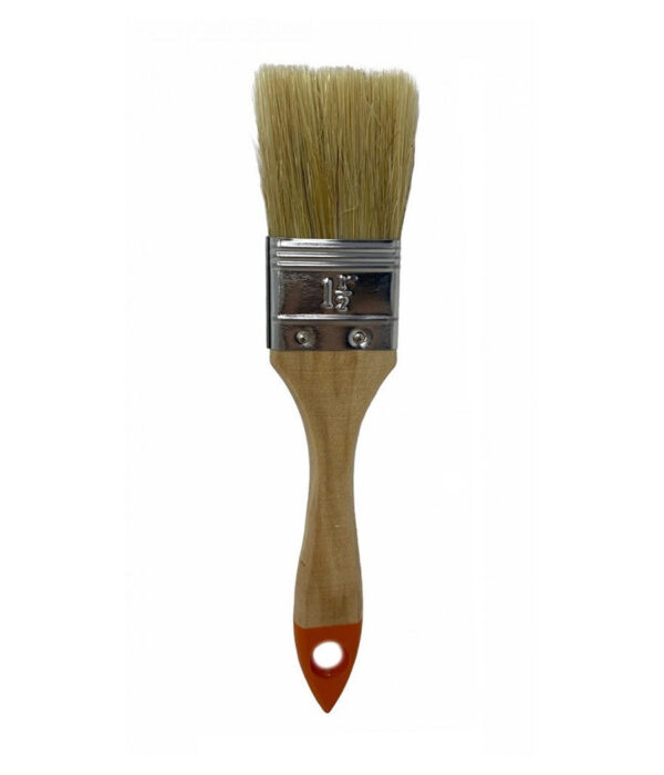 Set 3 Pennelli Testa Piatta Pennello Per Pittura Vernice Varie Dimensioni 90307 - immagine 3