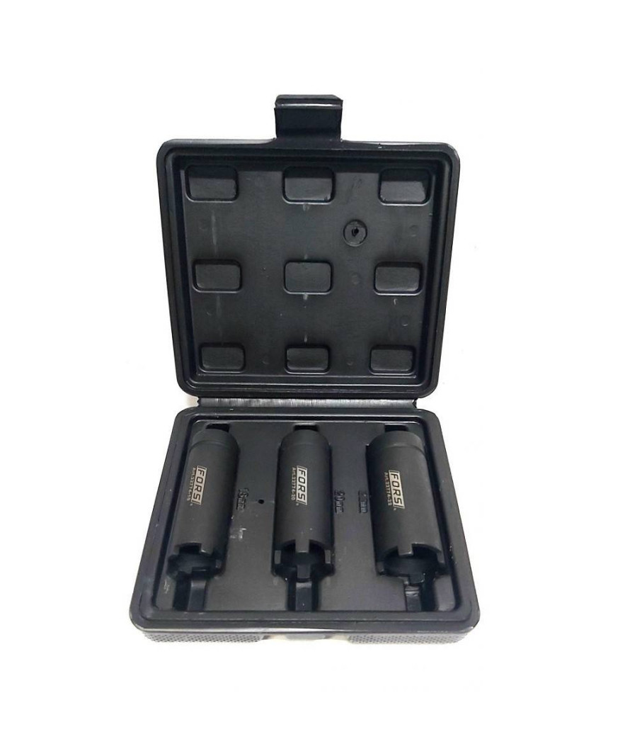 Set 3 Pz Chiave Smonta E Blocca Dadi Frizione Moto Manicotti Quattro Denti 22774 - immagine 2