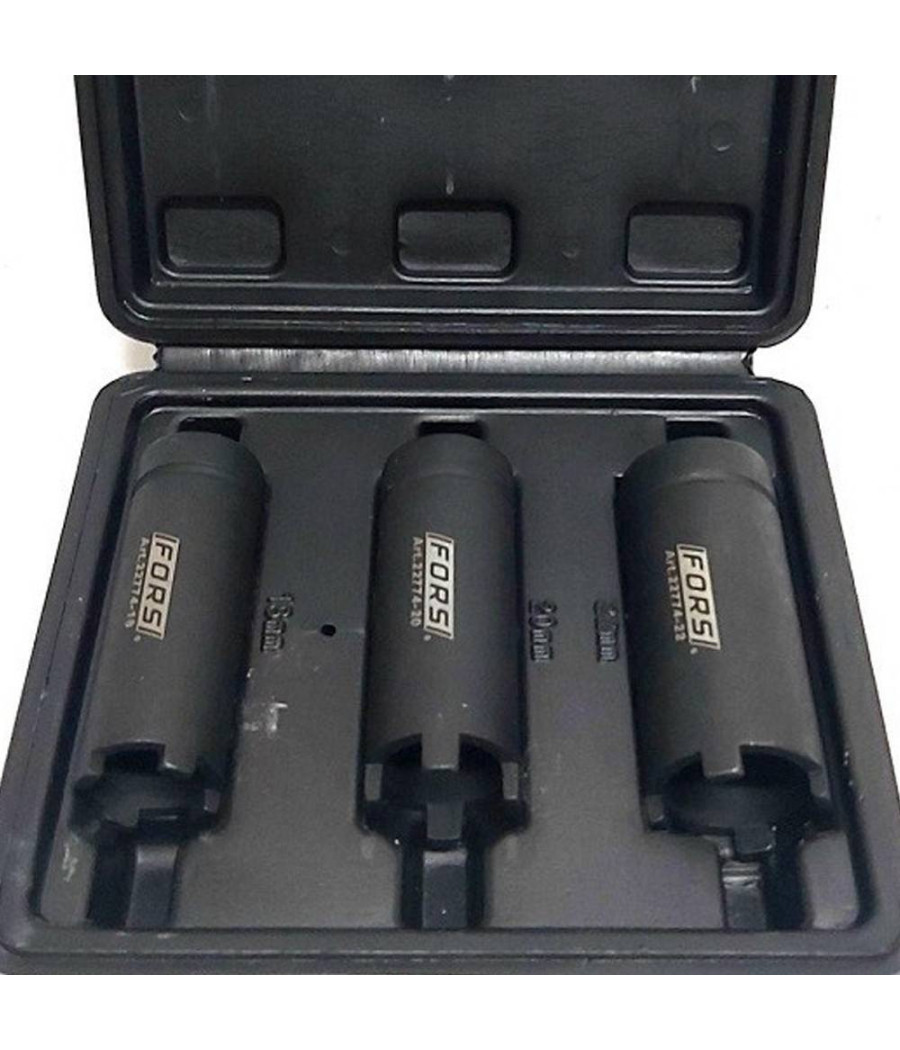 Set 3 Pz Chiave Smonta E Blocca Dadi Frizione Moto Manicotti Quattro Denti 22774