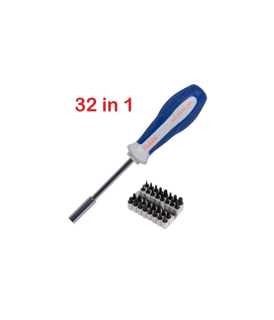 Set 32 In 1 Cacciavite Punte Intercambiabili 32 Pz Cellulari Orologi Pc - immagine 2