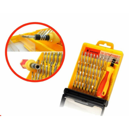 Set 32 In 1 Punte Di Precisione Cacciaviti Torx Per Cellulari Orologi Pc