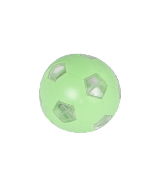 Set 4 Pezzi Mini Torcia Portachiavi Led Pallone Da Calcio 35mm Tascabile Dt-2140 - immagine 3