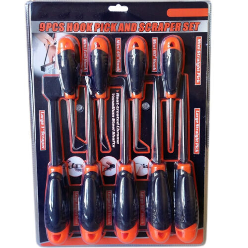 Set 9 Pz Cacciavite Cacciaviti Uncino Raschietto Separa Fili Rimozione Anelli