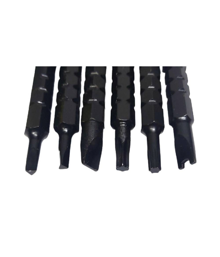 Set Cacciavite A Cricchetto 13 In 1 Multifunzione Inserti Punte Magnetiche 07359 - immagine 2