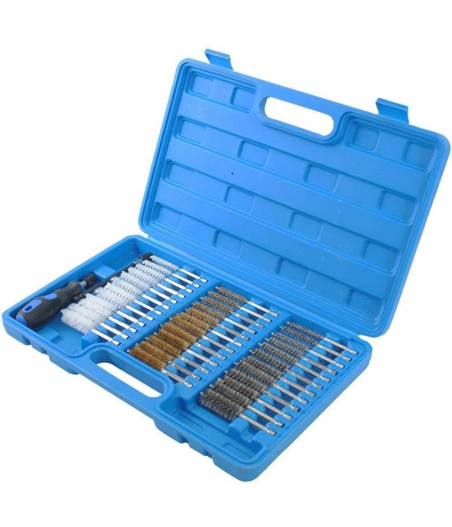Set Completo Di 38 Scovoli Per La Pulizia E La Sbavatura Di Cilindri Boccole - immagine 2