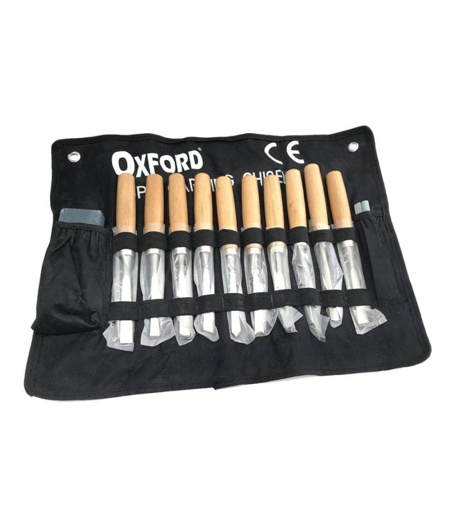 Set Kit 13 Sgorbie Scalpelli Scalpello Per Legno Da Falegname Con Astuccio