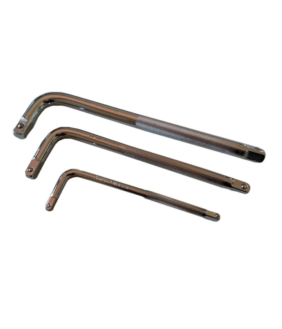 Set Kit 14 Chiavi A Bussola Torx Millerighe 1/2"1/4"3/8" Da 4 A 24 Mm 3 Chiavi L - immagine 3