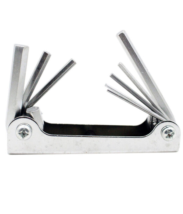 Set Kit Chiavini Torx 8 In 1forati Tascabili Pieghevole T9 A T40