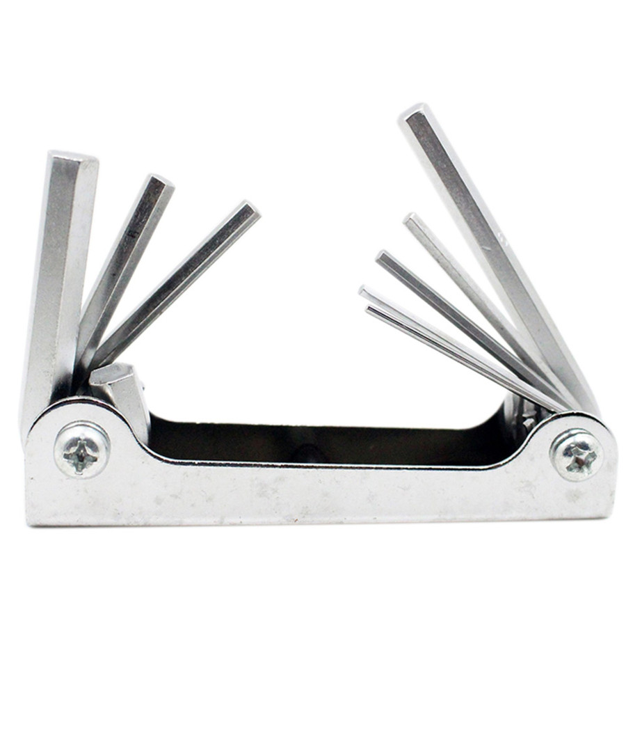 Set Kit Chiavini Torx 8 In 1forati Tascabili Pieghevole T9 A T40