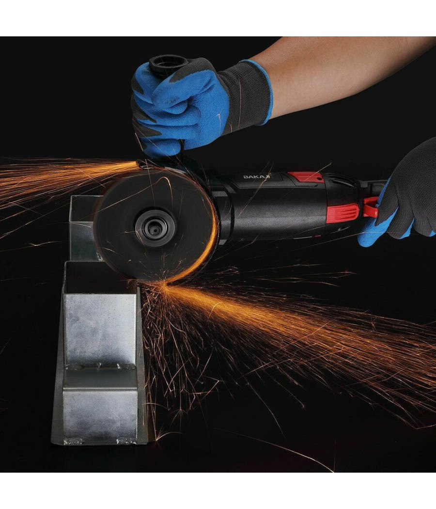 Smerigliatrice Angolare 1200w Flex Frullino 125mm Velocita Regolabile 6 Dischi - immagine 2