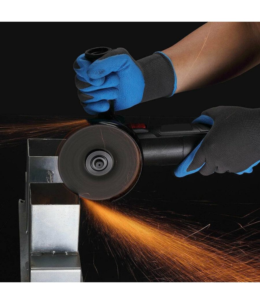 Smerigliatrice Angolare 750w Flex Frullino 125mm 6 Dischi E Manico Regolabile - immagine 2