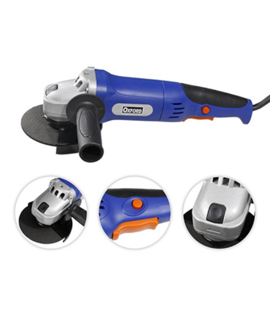 Smerigliatrice Angolare Professionale 900 Watt Disco 125 Mm Flex Elettrico