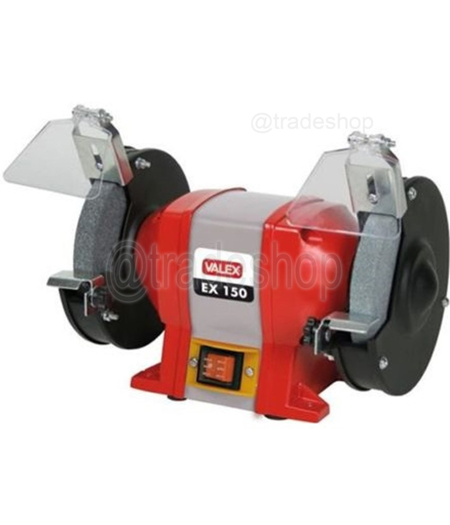 Smerigliatrice Da Banco Doppia Ex150 Mola Pietra Affila 250 Watt Valex 1400114