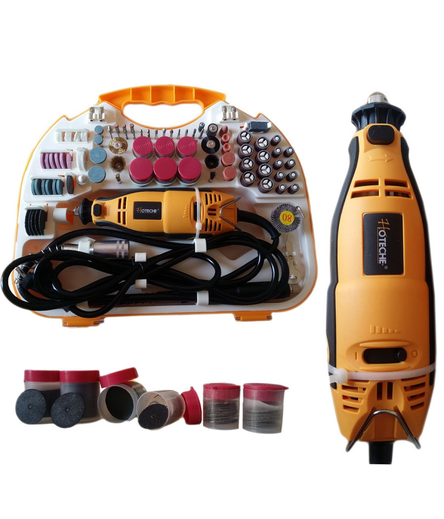 Smerigliatrice Mini Trapano Fresa Drimmel Di Precisione 160w Con 210 Accessori