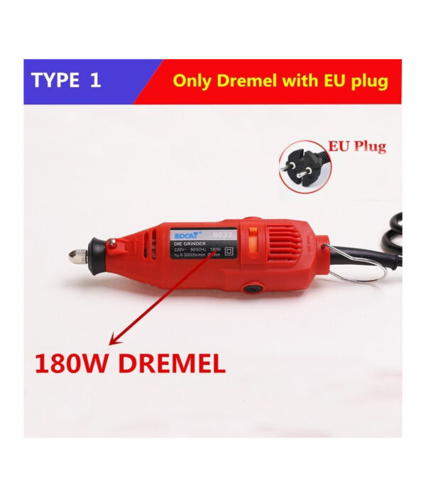 Smerigliatrice Trapano Drimel Multipro 180w Multiuso Multifunzione Accessori - immagine 3