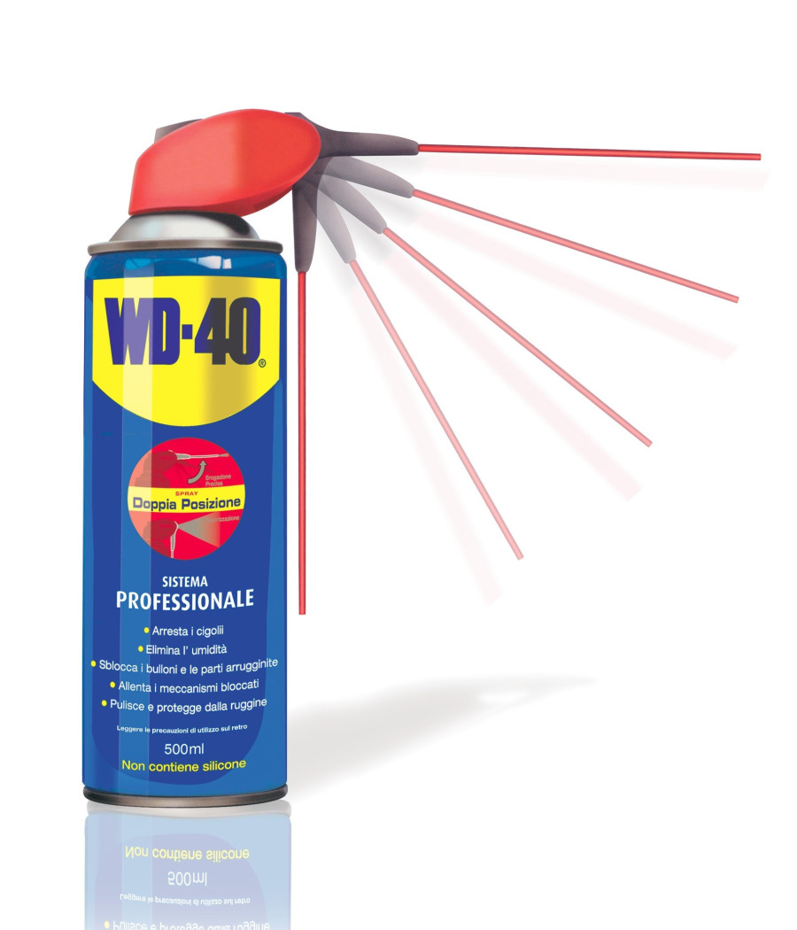 Spray Lubrificante Multifunzione Wd40 Sbloccante Pulitore 450ml Smart Wd-40 - immagine 3