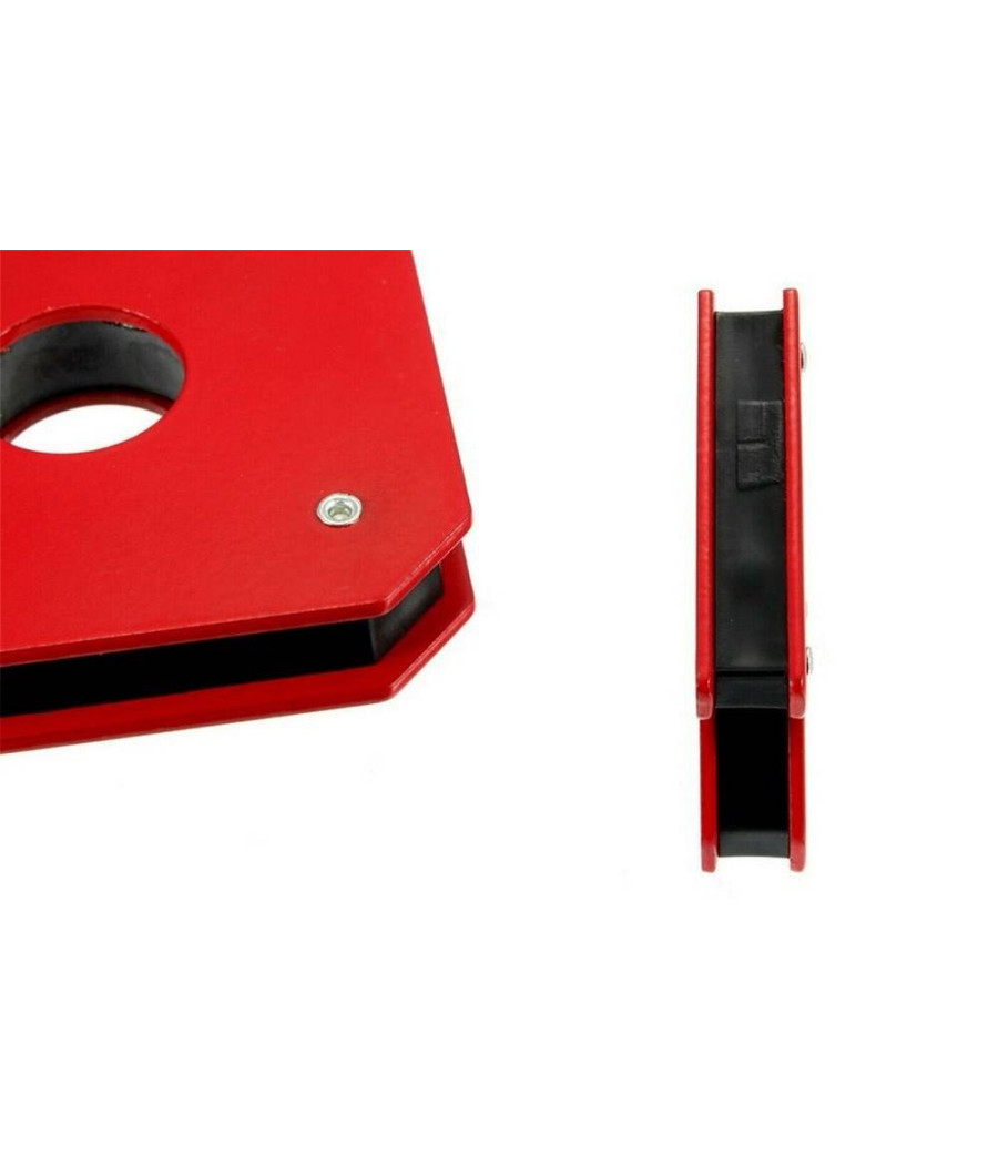 Squadra Magnetica Magnete Per Saldatura Saldatrice 45° 90° 135° 75 Lb 33 Kg - immagine 3