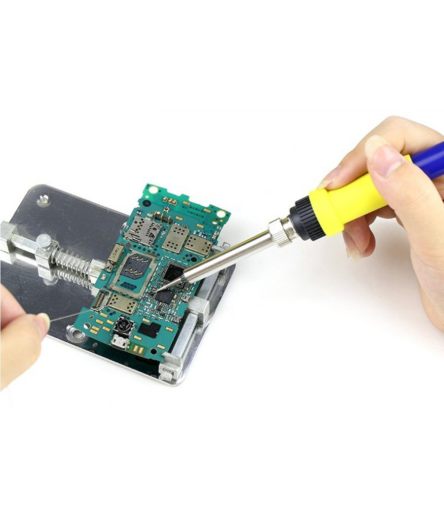 Stazione Saldante Saldatura A Stagno Analogica 50w 220v Saldatore 200°c-480°c - immagine 2