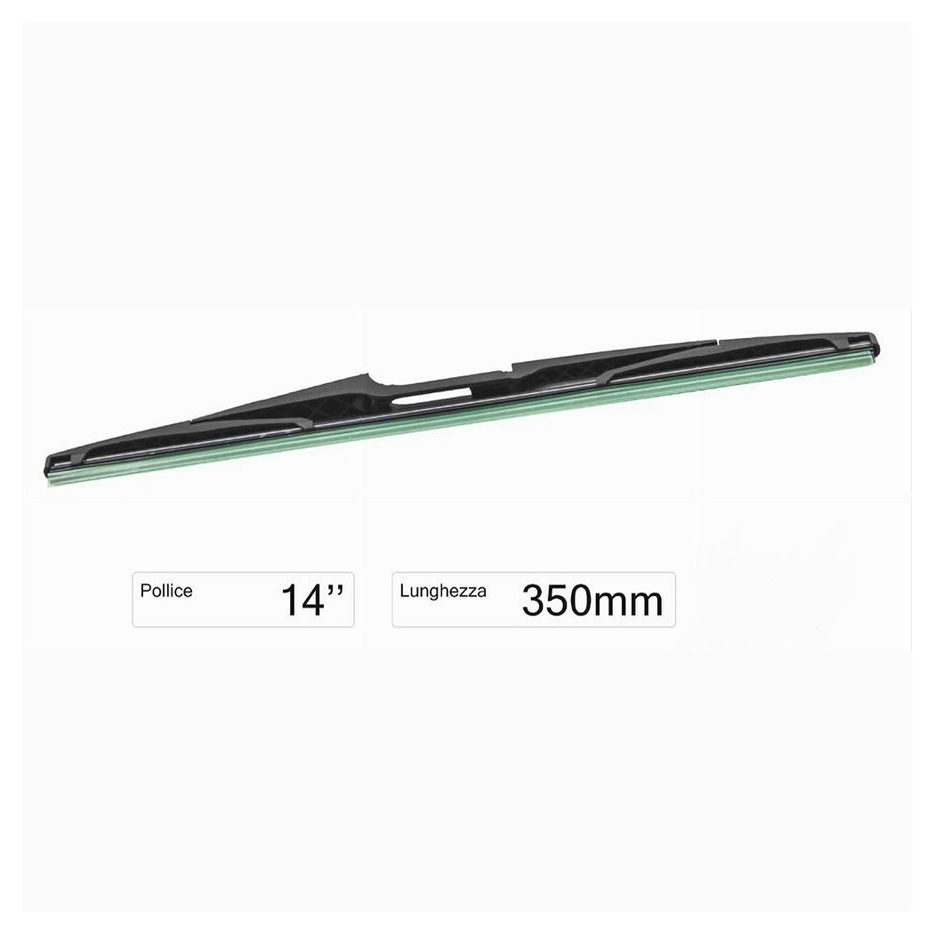 Tergicristallo Spazzola Posteriore Universale 14"/350mm Lunotto Ricambio Auto