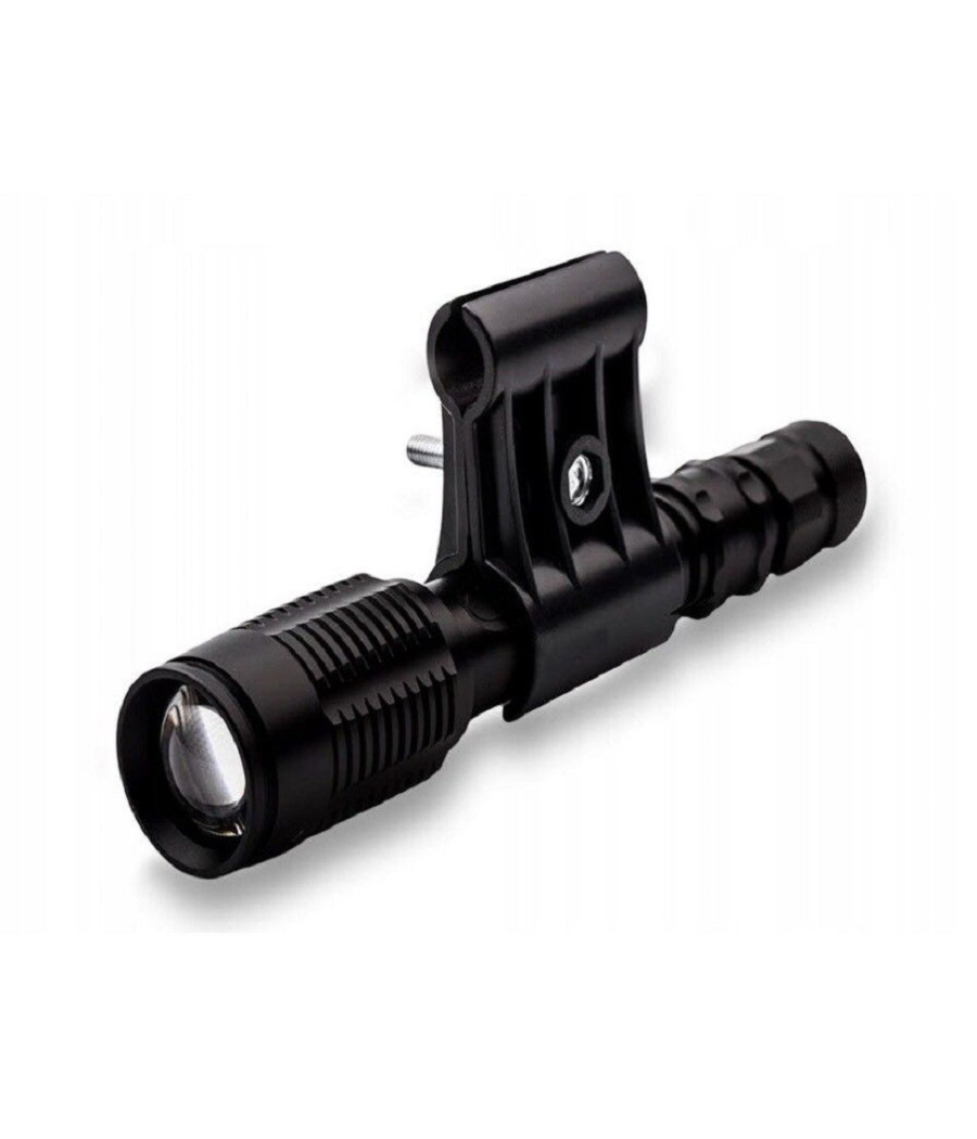 Torcia 50000 Lumen Tattica/militare Per Fucile Led T6 Ricaricabile Zoom Bl-q2804 - immagine 2