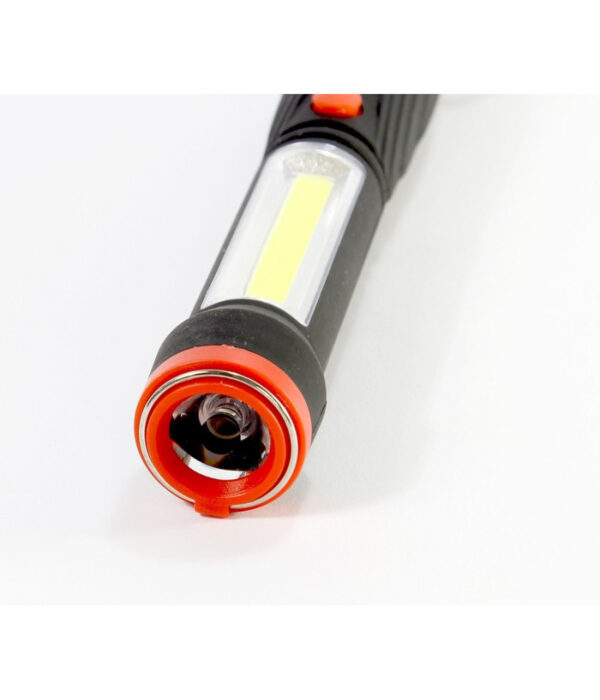 Torcia Lampada Calamita Strip Led 1 Led Cob Light Luce Bianca Calamita - immagine 3