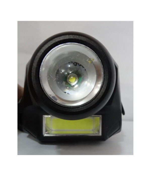 Torcia Lampada Frontale A 2 Led Cree Cob Ricaricabile 2 Luci Bl-6916a - immagine 2