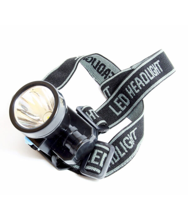 Torcia Lampada Frontale A Led Ricaricabile Antipioggia Pesca Caccia Ciclismo - immagine 3
