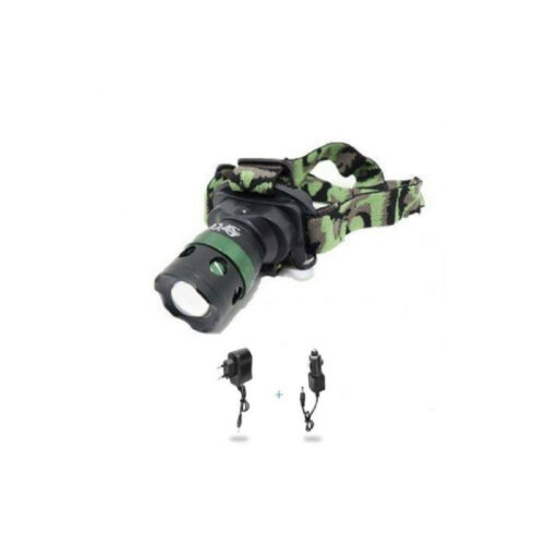 Torcia Lampada Frontale Led Da Testa Ricaricabile Notturna Campeggi Pesca Q-s120