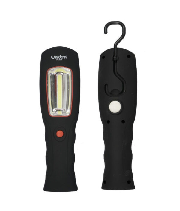 Torcia Lampada Led Cob Appendibile Doppia Emissione Di Luce Da Campeggio Dt-2023 - immagine 3