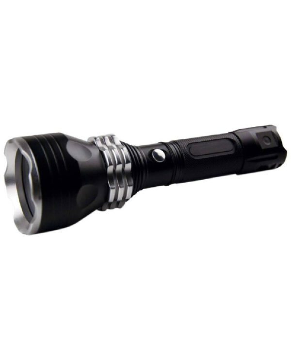 Torcia Lampada Led Cree T6 Ricaricabile 2000 Lumen 80000 W Con Prolunga Bl-1899 - immagine 3