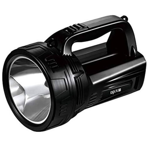 Torcia Lampada Luce Emergenza Faro Portatile Led 3w Batteria Doppia Impugnatura