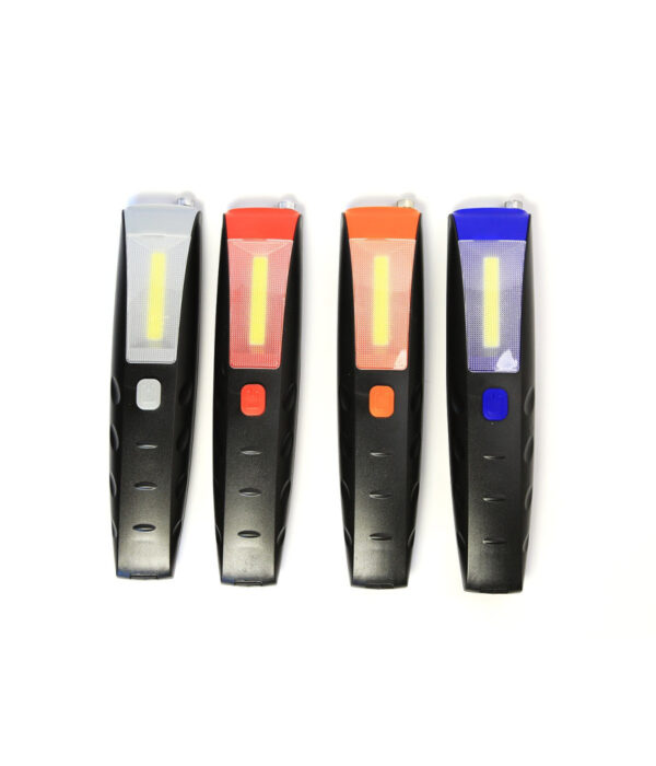 Torcia Lampada Portatile Led Strip Cob + 2 Led Doppia Calamita Estensibile 30 Cm - immagine 3