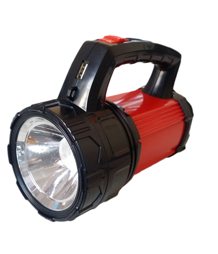Torcia Lanterna Lampada Led Ricaricabile 1 Led + 16 Smd Con Pannello Solare Usb - immagine 3