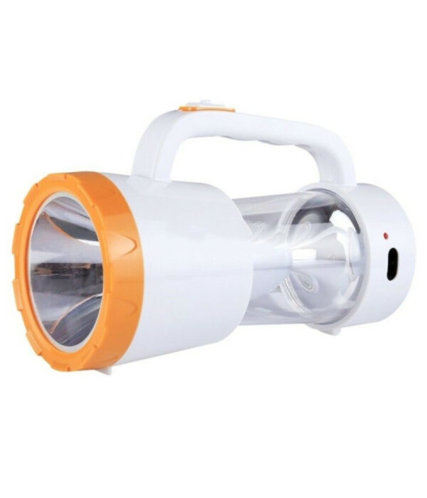 Torcia Lanterna Lampada Ricaricabile Led 250lm Con Pannello Solare Usb Dd-161016 - immagine 3