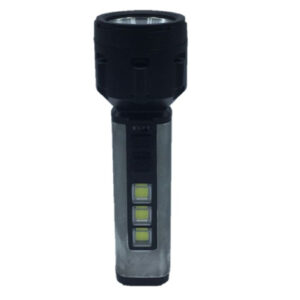 Torcia Led Usb Ricaricabile 5w+3 Luci Cob Campeggio Escursionismo Caccia Q-led66