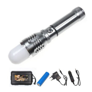 Torcia Portatile A Led Tekone To-bl101 Ricaricabile Luce Potente In Alluminio