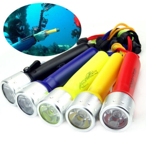 Torcia Subacquea Impermeabile Led 180 Lumen Cree 40 Metri Q3 Sub Luce Lampada 3w