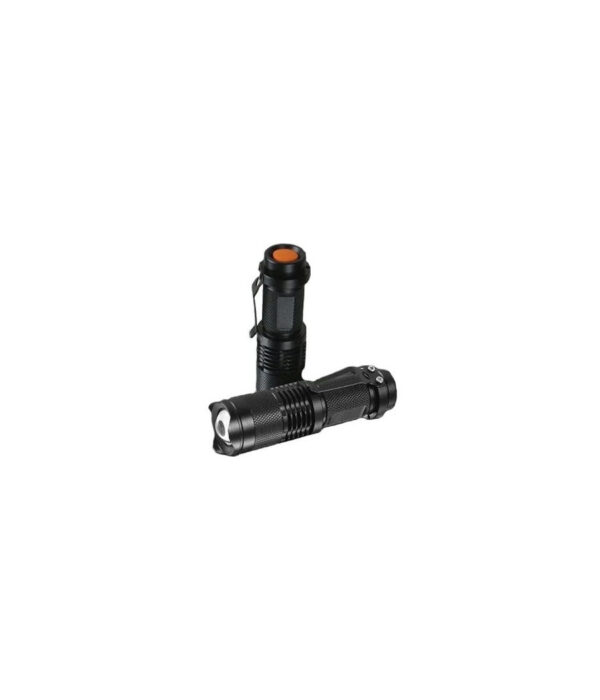 Torcia Tattica Militare Led Xenon Batteria A Litio Ricaricabile Td-51 Taue - immagine 2