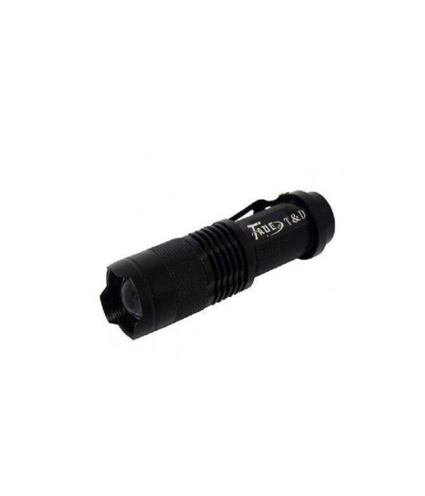 Torcia Tattica Militare Led Xenon Batteria A Litio Ricaricabile Td-51 Taue