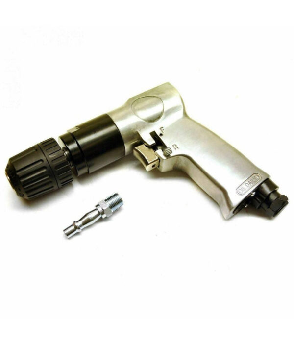 Trapano Aria Compressa Avvitatore Autoserrante Reversibile Mandrino 3/8" Hy 3547