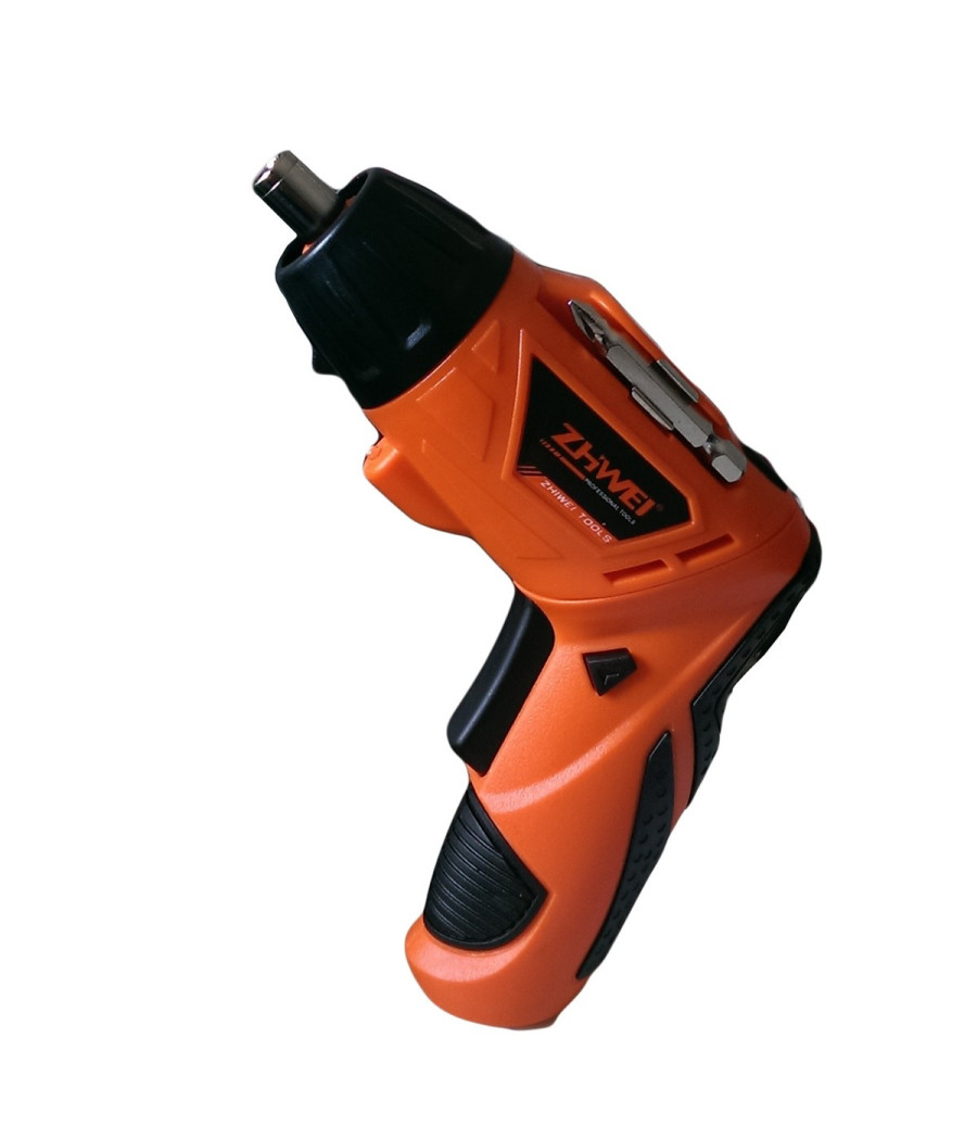 Trapano Avvitatore 4.8 Volt 45pz Con Innesti Accessori Convertibile In Verticale - immagine 2