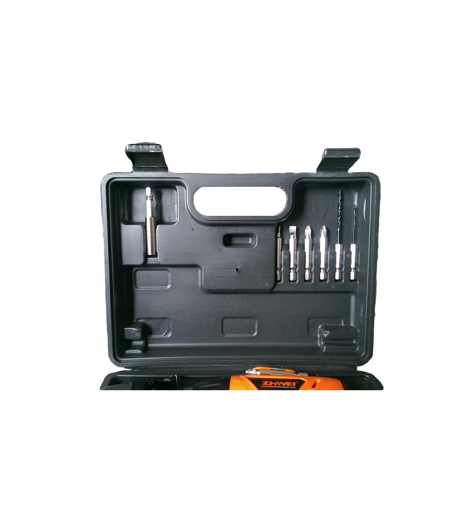 Trapano Avvitatore 4.8 Volt 45pz Con Innesti Accessori Convertibile In Verticale - immagine 3