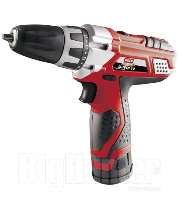 Trapano Avvitatore A Batteria Litio Li-tech 112 Valex Valigetta 1429362