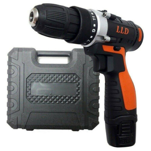 Trapano Avvitatore A Batteria Valigetta 18v Cordless + Batteria Omaggio