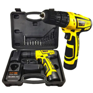 Trapano Avvitatore Cordless 10.8v Bleked Finker Egcd10v Con Valigetta E Punte