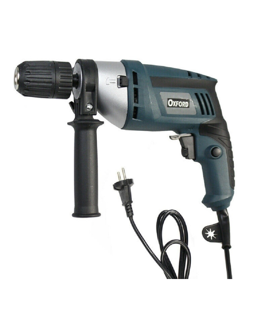 Trapano Elettrico Avvitatore Autoserrante 750w Watt 13mm 3000rpm Percussione - immagine 2