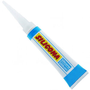 Tubetto Mini Cartuccia Colla Silicone Sigillante Trasparente Universale 30 Ml