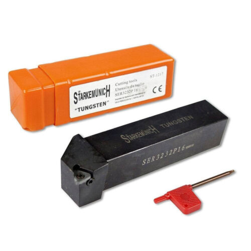 Utensile Per Tornio Filettatura Esterna Inserto 16er Bloccaggio Vite 32 Mm 1217