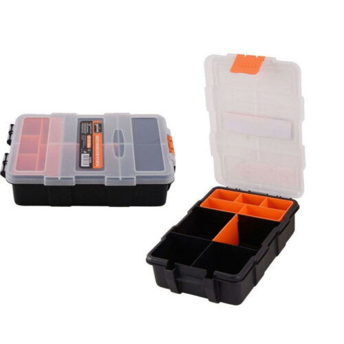 Valigetta Cassetta Porta Attrezzi E Minuteria Organizer 220x155x60mm 9 Scomparti