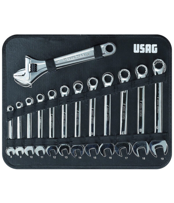 Valigia Con Set Kit Assortimento Utensili X Manutenzione Usag 002 Jm 183 Pezzi - immagine 3